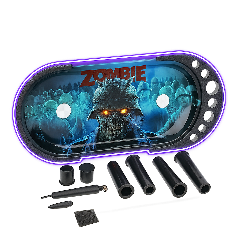 Console Zombie – Plateau pliable double remplissage visuel zombie