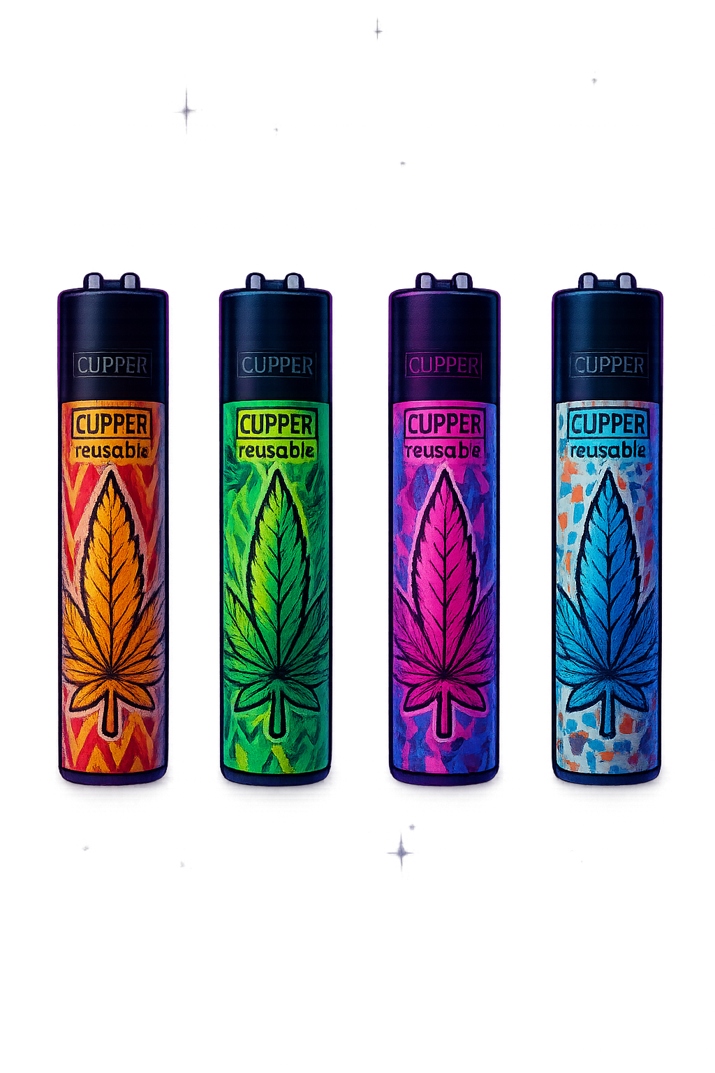 Briquet Clipper Leaf – Design feuille classique