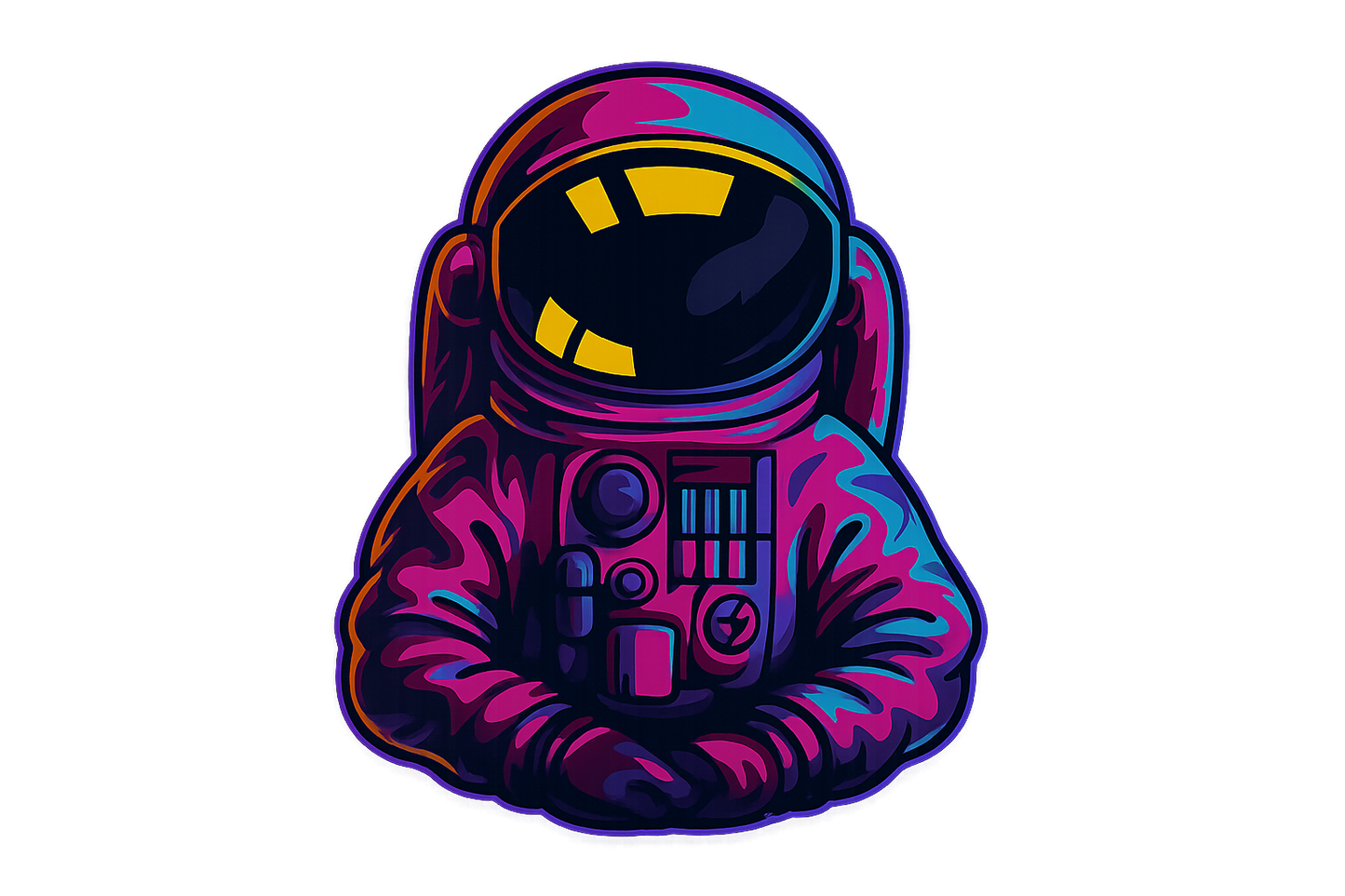 Sac Mylar Astronaute – Stand Up Pouch personnalisée (PE laminé, étanche, alimentaire, hydrofuge)