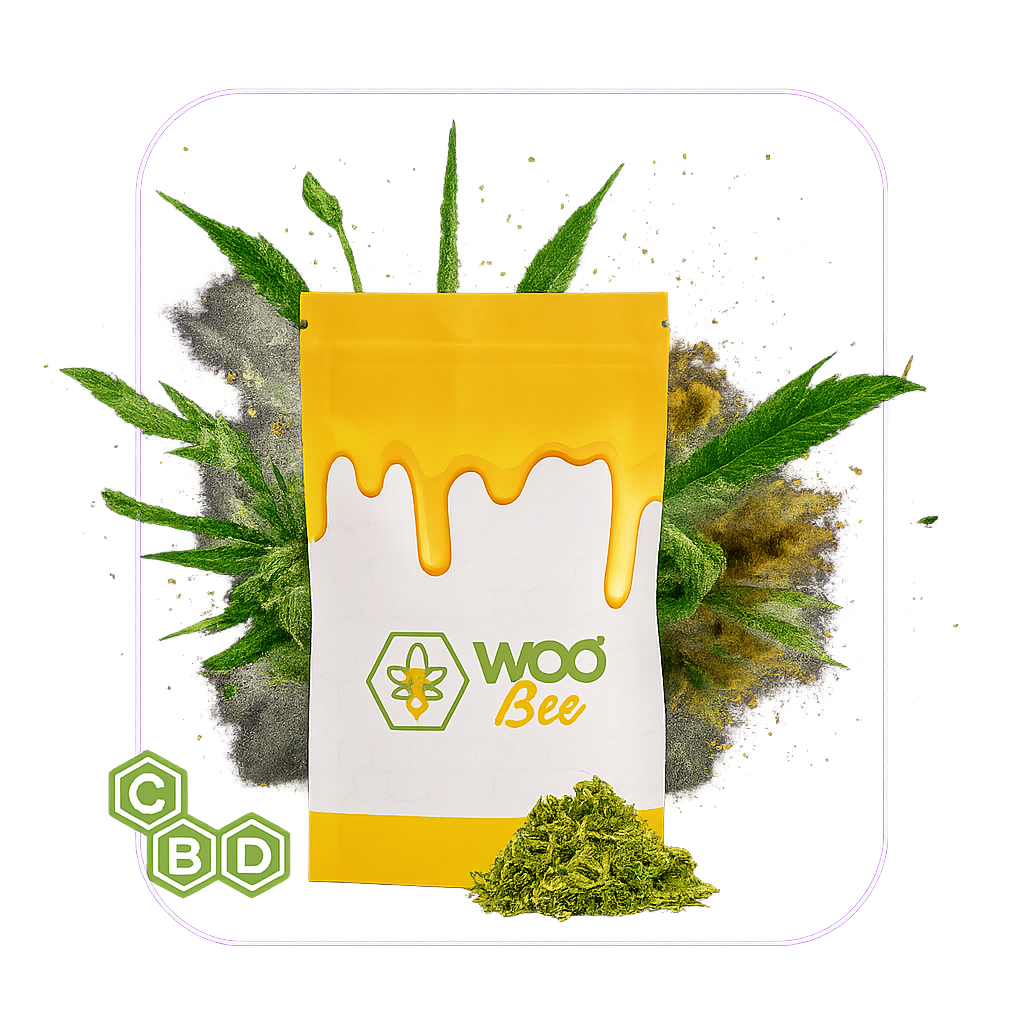 Trim Green CBD – Fleurs de CBD multi-grammages (Woobee, <0,3% THC)