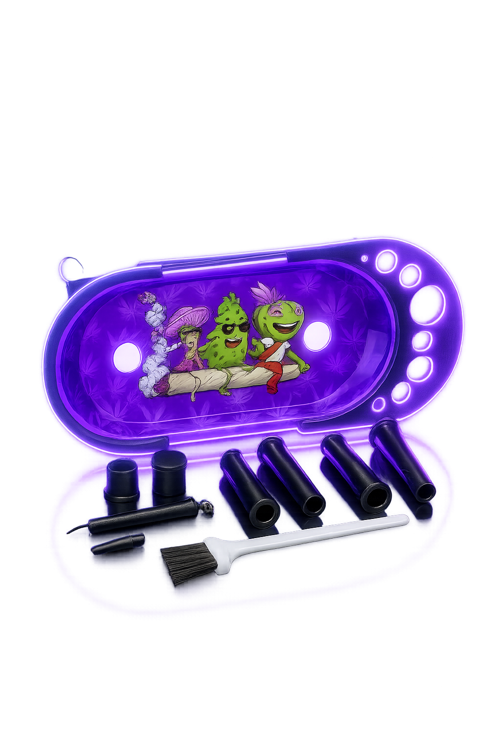 Console Happy Fellows – Plateau pliable double remplissage cônes