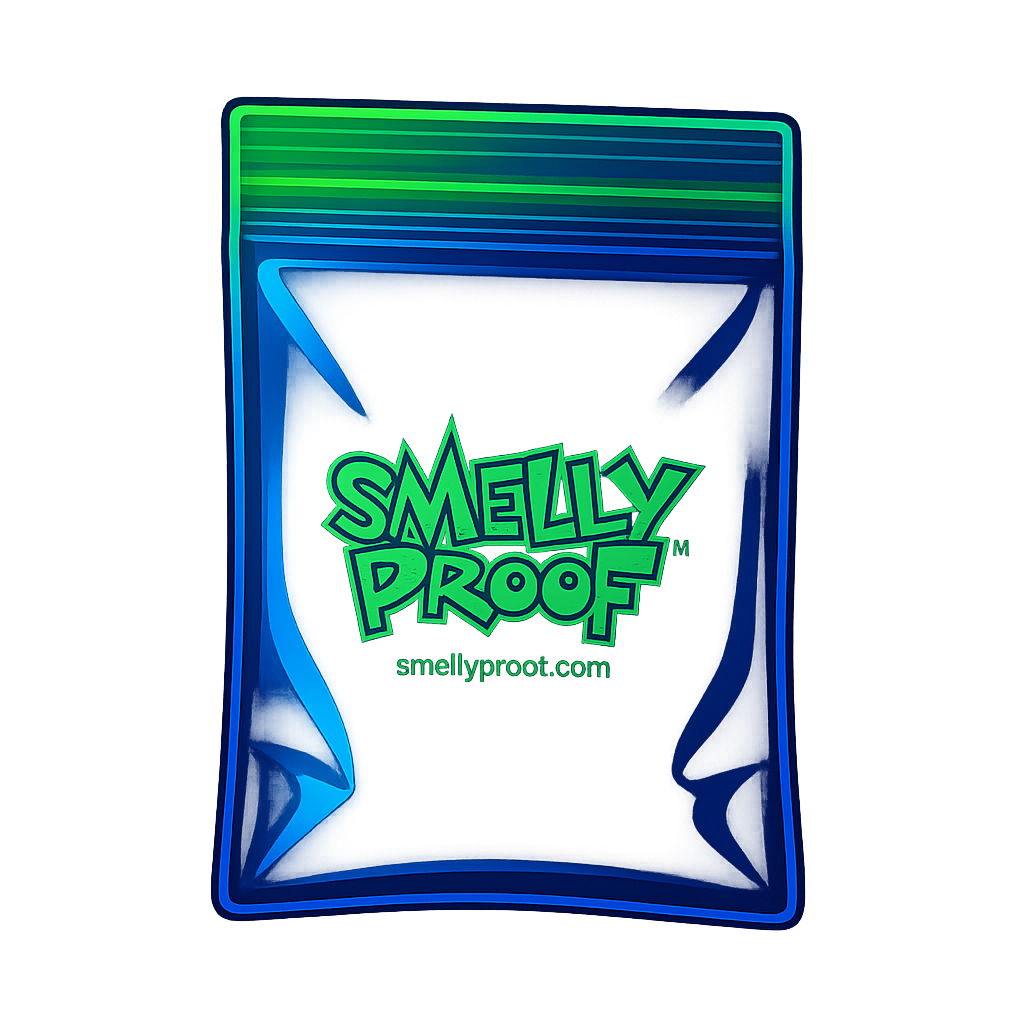 Sachet Zip Smelly Proof – Multi-tailles (transparent, étanche, anti-odeur, ultra résistant)