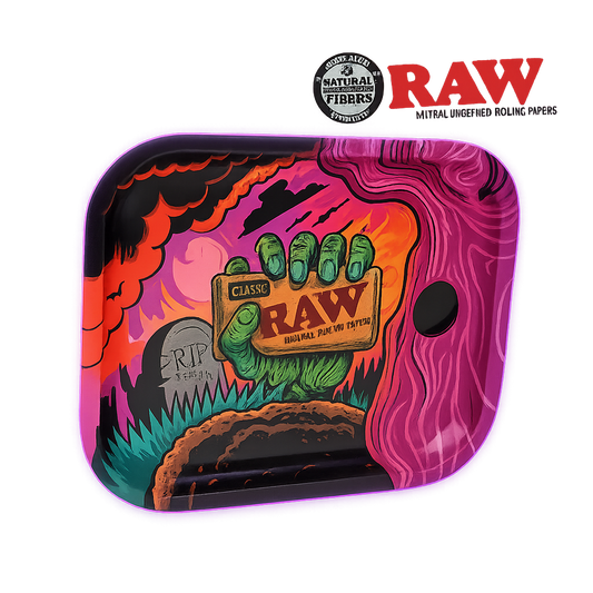 RAW Zombie – Plateau métal grand format édition RAW zombie