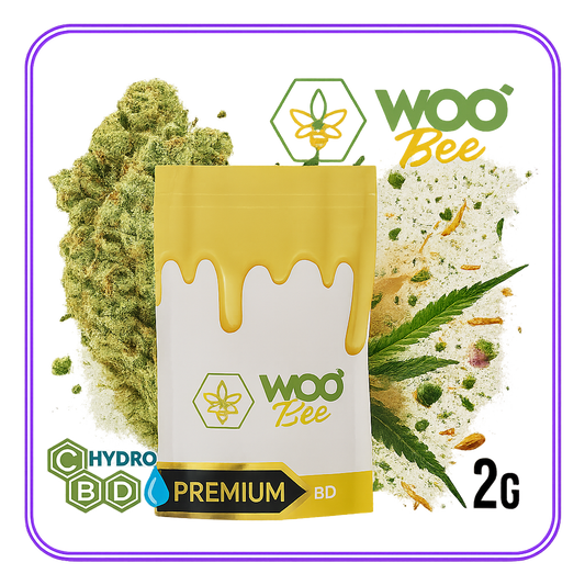 Amnesia Hydro Indoor CBD – Fleurs de CBD multi-grammages (Woobee, culture hydroponique, <0,3% THC)
